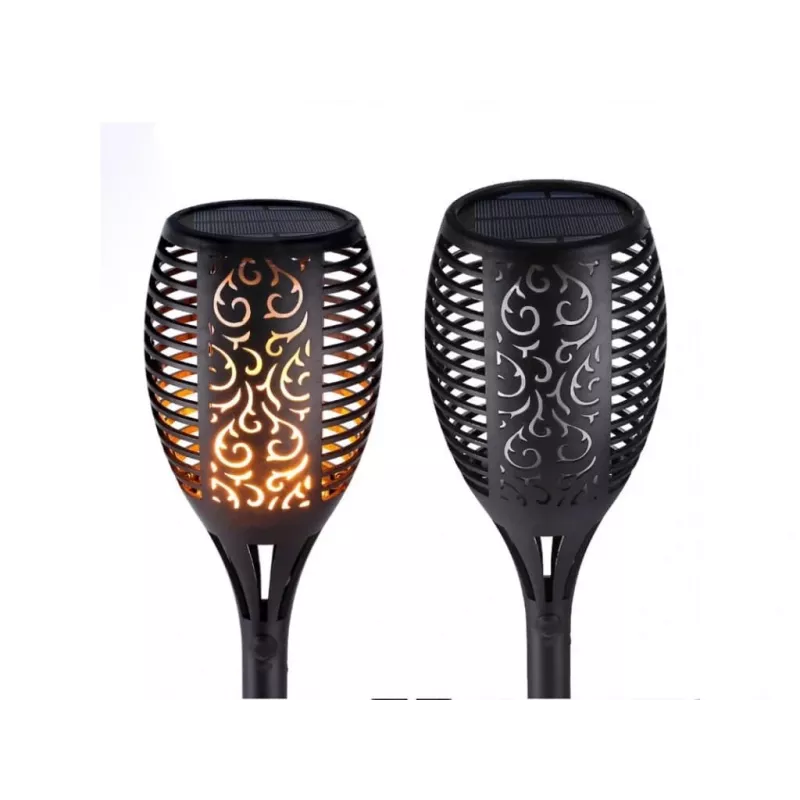 Forever Light saulės fakelo lemputė su 33 LED, 6,6 W, 600 mAh, IP44, su smeigtuku į žemę