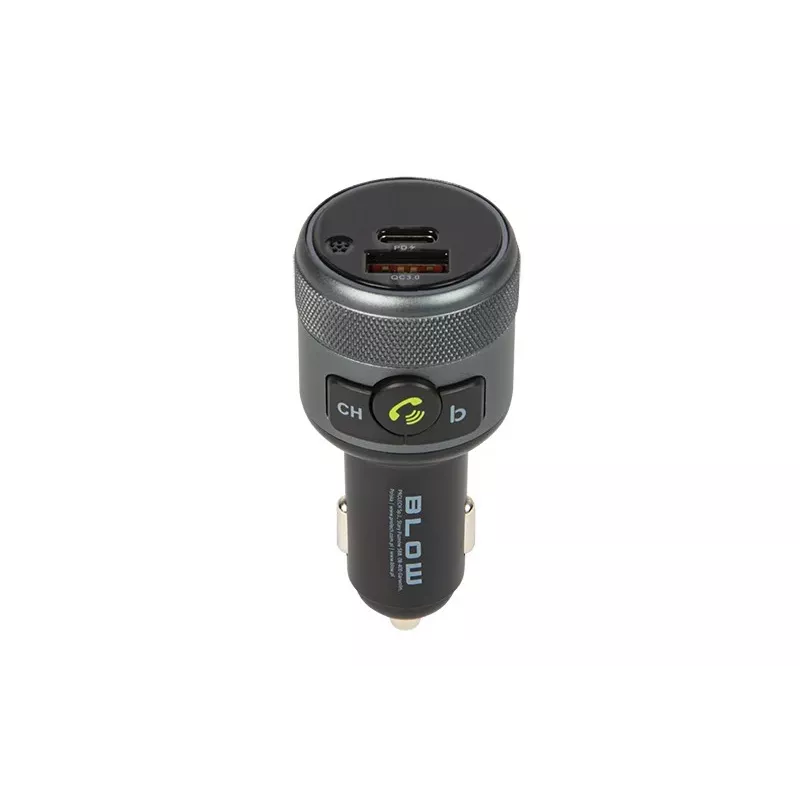 BLOW FM Transmiteris Bluetooth 5.1 + QC3.0 + PD 24W