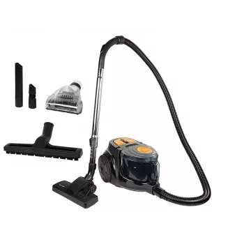 BLOW C899 be maišelio cikloninis dulkių siurblys, 700 W, 2,5 L, HEPA H13, juodas/raudonas