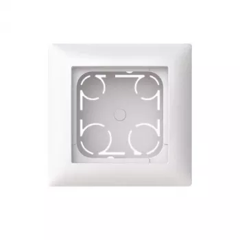 ABB Busch-balance SI paviršinio montavimo korpusas, 1 vietos, Studio White 2TKA00005514