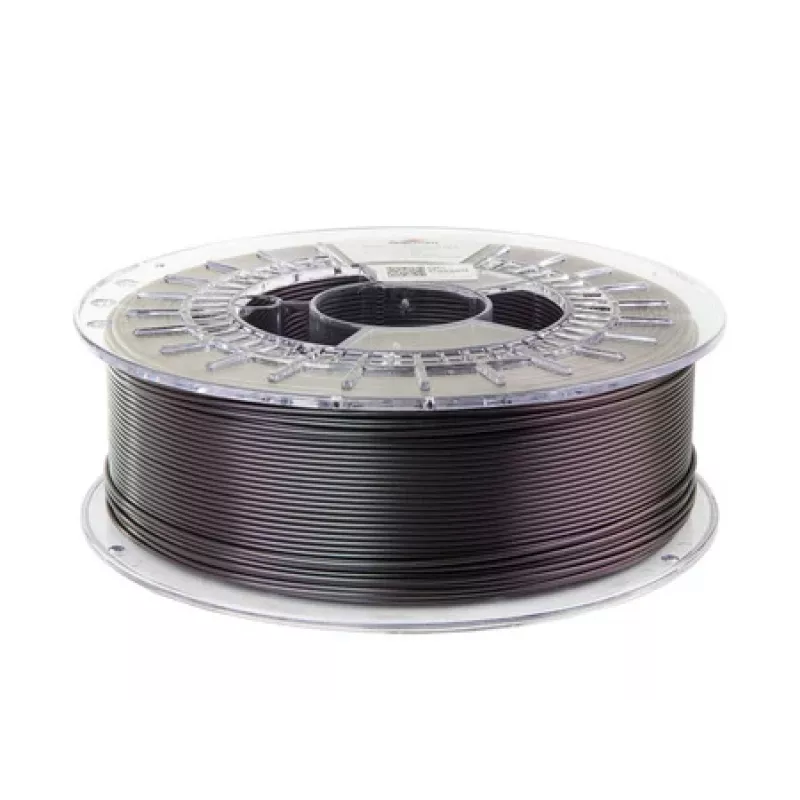 Spectrum PLA Premium 3D spausdintuvo filamentas 1,75 mm Wizard Charcoal opalescencinis juodas 1 kg 80580