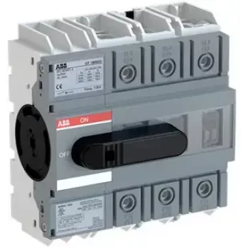 ABB OT160G03K 3 polių skyriklis 160A 750V AC/1000V DC, bazinis montavimas 1SCA138208R1001