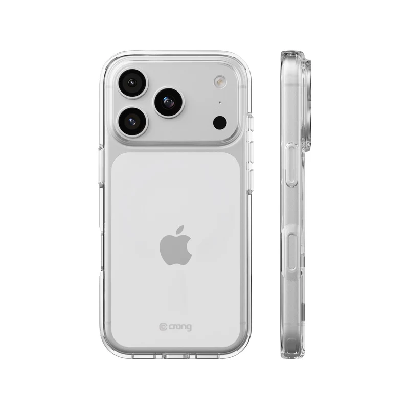 Crong Clear Cover dėklas iPhone 18 Pro / 17 Pro (permatomas)