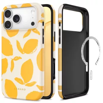 Tech-Protect Lamano MagSafe dėklas iPhone 17 Pro Max / 18 Pro Max - Lemon Haze