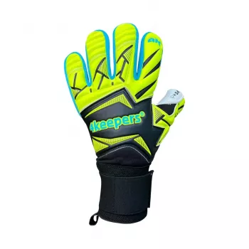 4Keepers Force V5 25 Wave NC vartininko pirštinės juodos/fluo žalios 9 dydis