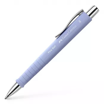 Faber-Castell Poly Ball XB Colours tušinukas, Iris korpusas, mėlyna rašalo spalva, 1,0 mm 241154