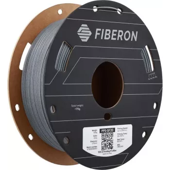 Polymaker Fibron PPS-GF20 1,75 mm pilkas 0,5 kg 3D spausdintuvo kaitinimo siūlas FM02001