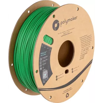 Polymaker PolyLite PLA Pro filamentas 1,75 mm 1 kg žalias didelio standumo ir atsparus smūgiams PA07008