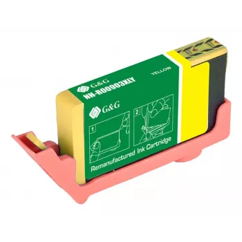 G&G suderinama HP 903XL geltona rašalo kasetė (T6M11AE, 18846)