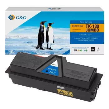 G&G XXL suderinama su Kyocera TK-130 tonerio kasetė (20363)