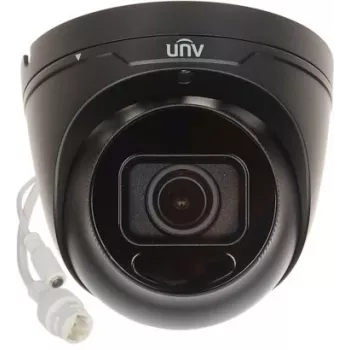 Vandalproof IP kamera MOTOZOOM, 4MP, PoE, IP67, IK10, juoda