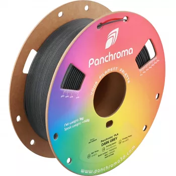 Polymaker Panchroma PLA 1,75 mm tamsiai pilkas 1 kg 3D filamentas (CA19028)