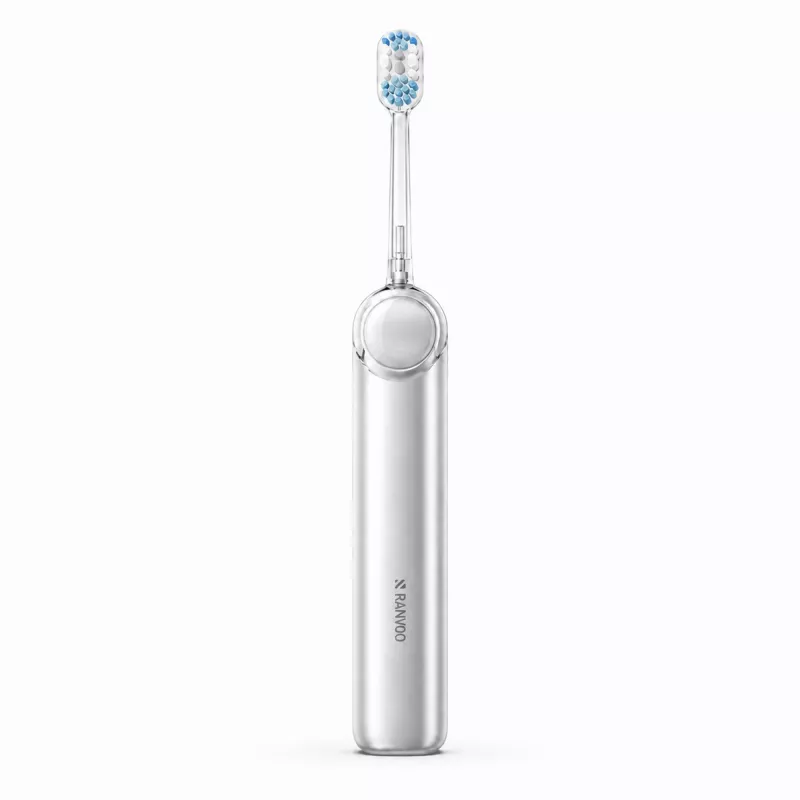 RANVOO PQ5 Pure Sonic elektrinis dantų šepetėlis, sidabrinis