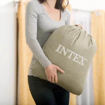Intex 66803NP CozyKidz vaikiška oro lova 157 x 88 x 18 cm, mėlyna arba rožinė