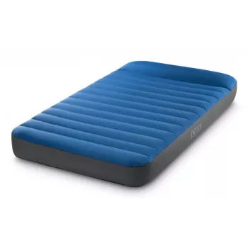 Intex TruAire Dura-Beam 64011 Twin stovyklavietės čiužinys mėlynas pilkas iki 136 kg