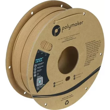 Polymaker PolyLite LW-PLA 1.75mm juodas 0.8kg (PA08004)