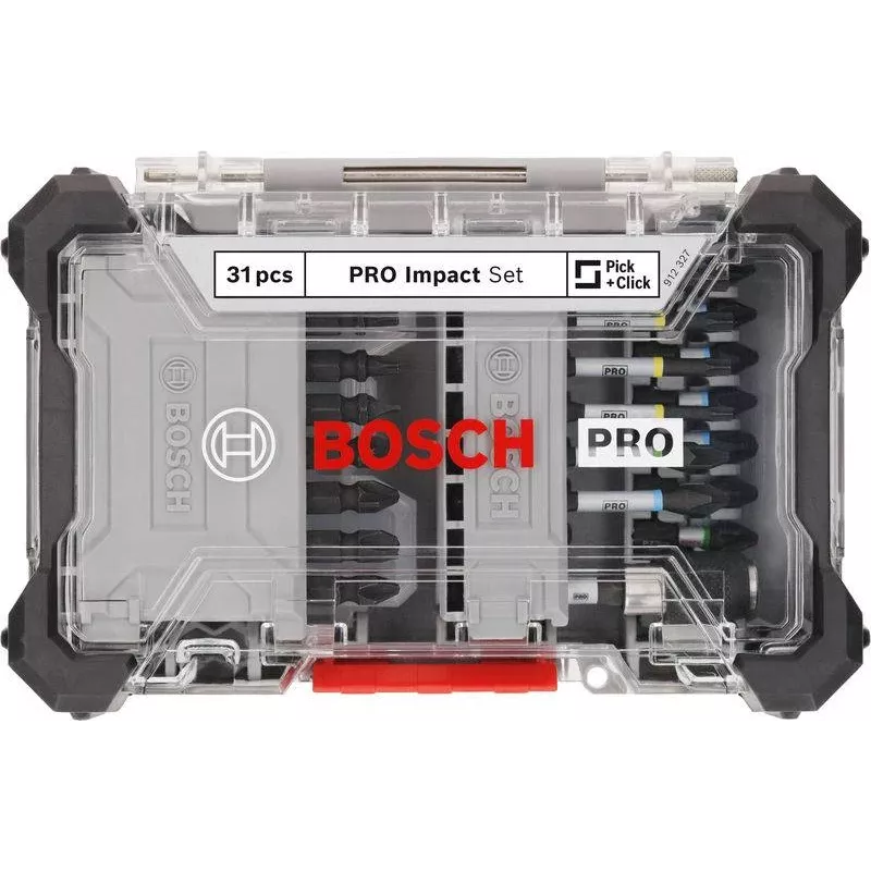 Bosch PRO Impact Control 31 dalių atsuktuvų antgalių rinkinys PH PZ T TH H 25 mm 2608521U71