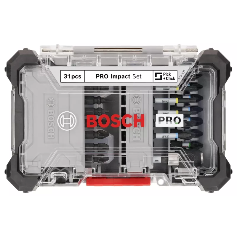 Bosch PRO Impact Control 31 dalių atsuktuvų antgalių rinkinys PH PZ T TH H 25 mm 2608521U71