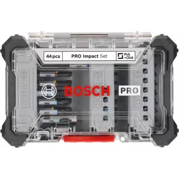 Bosch 2608521U79 34 dalių grąžtų ir atsuktuvų antgalių rinkinys su magnetiniu universaliuoju laikikliu, X-Line dėklas