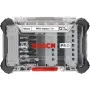 Bosch 2608521U79 34 dalių grąžtų ir atsuktuvų antgalių rinkinys su magnetiniu universaliuoju laikikliu, X-Line dėklas