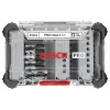 Bosch 2608521U79 34 dalių grąžtų ir atsuktuvų antgalių rinkinys su magnetiniu universaliuoju laikikliu, X-Line dėklas