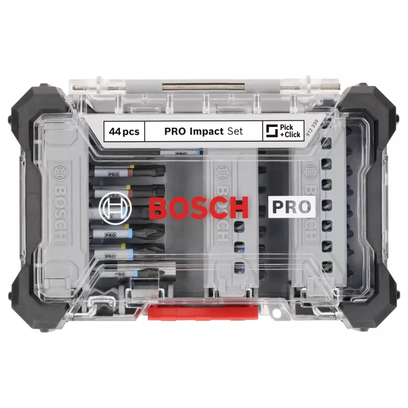 Bosch 2608521U79 34 dalių grąžtų ir atsuktuvų antgalių rinkinys su magnetiniu universaliuoju laikikliu, X-Line dėklas