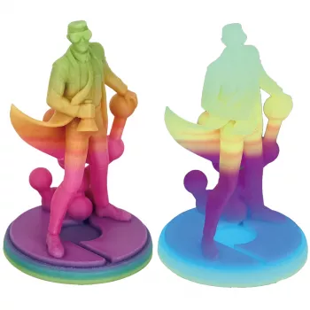 Polymaker Panchroma PLA Gradient Luminous Rainbow 1.75 mm 1 kg CA09003