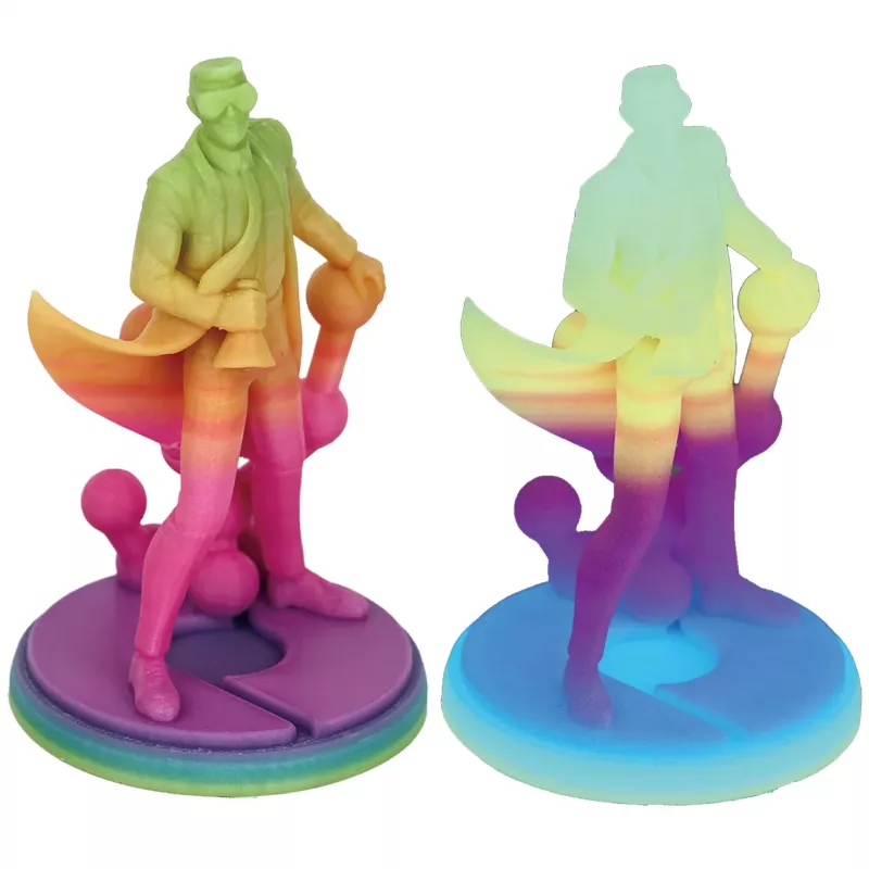 Polymaker Panchroma PLA Gradient Luminous Rainbow 1.75 mm 1 kg CA09003