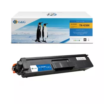 G&G suderinama juoda tonerio kasetė Brother TN-423BK (GS-BTN423K)