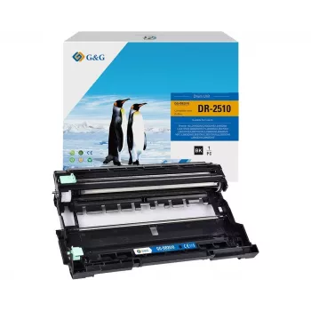 G&G suderinamas būgnų blokas Brother DR-2510 (21982) - 12 000 puslapių