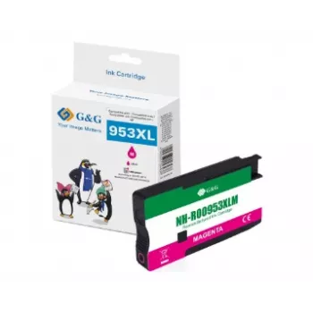 G&G suderinama HP 953XL magenta didelio našumo rašalo kasetė (14741)