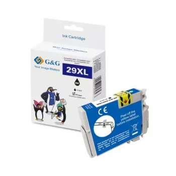 G&G XL juodos spalvos rašalo kasetė, suderinama su Epson 29XL/T2991 (18829)