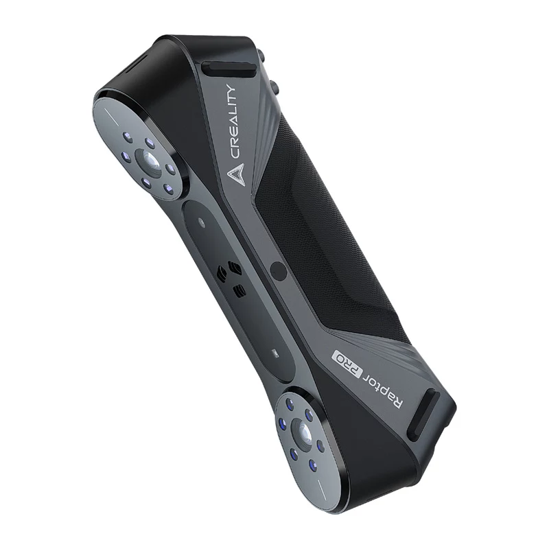 Creality CR-Scan Raptor Pro 3D skaitytuvas - dvigubos šviesos mėlyna ir NIR, 0,02 mm tikslumas, 60 fps, USB 3.0