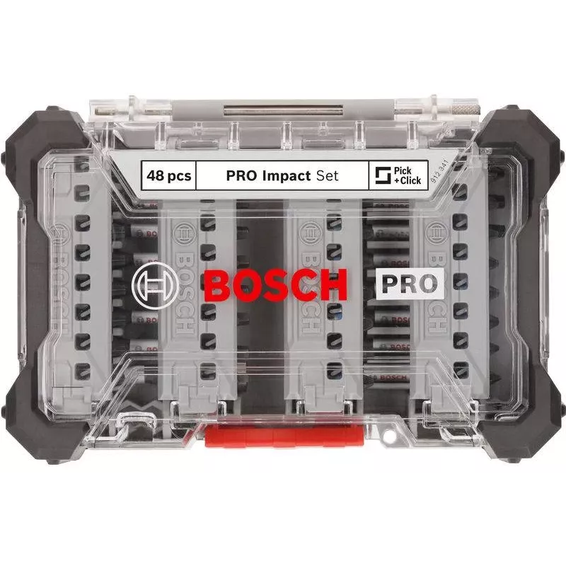 Bosch PRO Impact 48 dalių atsuktuvų antgalių rinkinys (2608521U88)