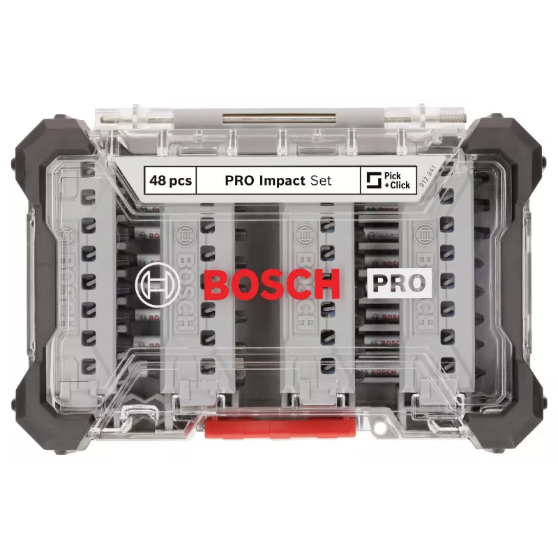 Bosch PRO Impact 48 dalių atsuktuvų antgalių rinkinys (2608521U88)