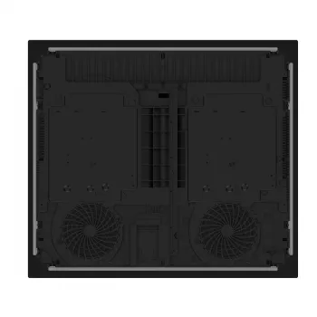 Midea MIH744BBE325GKD indukcinė kaitlentė, 4 zonos, jutiklinis valdymas, juoda