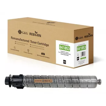 G&G suderinama tonerio kasetė Ricoh 841853, juoda, 33 000 puslapių GR-R841853