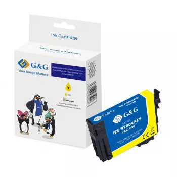 G&G Compatible Epson 604XL Geltonas rašalo kasetė (20551)