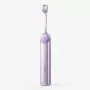 RANVOO PQ5 Pure Sonic elektrinis dantų šepetėlis, violetinis, 5 režimai, 4 šepetėlio galvutės, USB įkrovimas