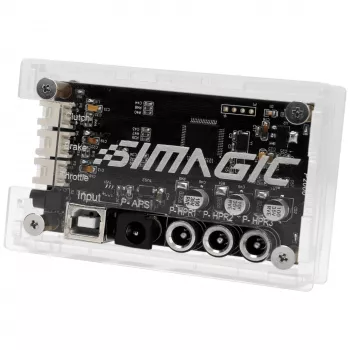SIMAGIC Haptic Control Box (P2000-HCB) - 4 kanalų haptinio atsako valdymo blokas, skirtas P2000 pedalams
