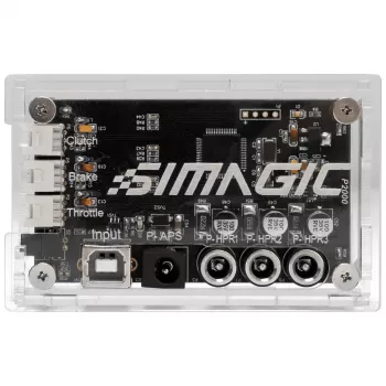 SIMAGIC Haptic Control Box (P2000-HCB) - 4 kanalų haptinio atsako valdymo blokas, skirtas P2000 pedalams