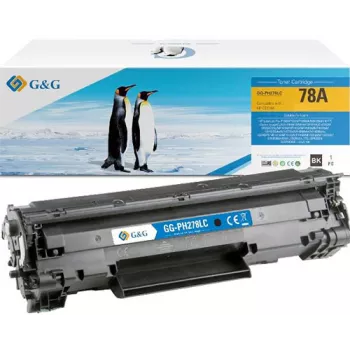 G&G XL suderinama tonerių kasetė su HP 78A / Canon 726 (14178)