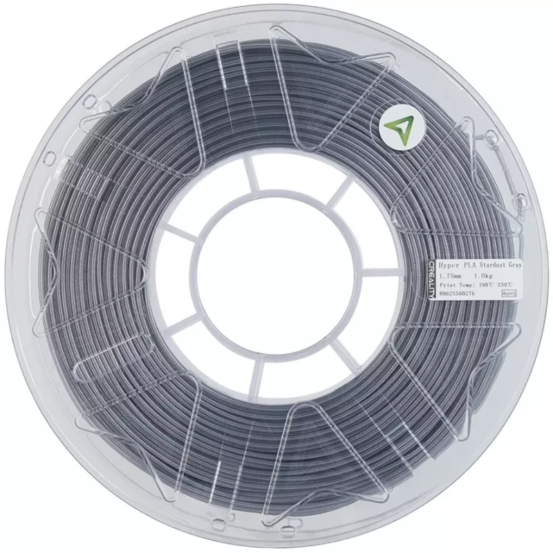 Creality Hyper PLA RFID Stardust Grey 3D spausdintuvo filamentas, 1,75 mm, 1 kg