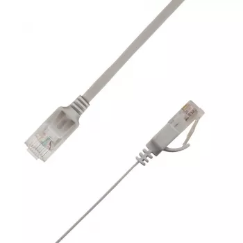 LinkIT Flat U/UTP Cat6A pilkas 0,2m tinklo kabelis UTP-FL6A-00020-GY
