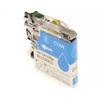 G&G suderinama Brother LC-225XLC didelio našumo cyan rašalo kasetė (14536)