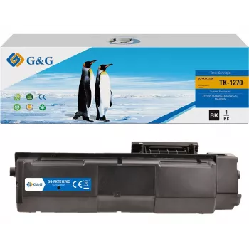 G&G suderinama tonerių kasetė GG-PKTK1270C, skirta Pantum TL-410, juoda, 1500 psl.