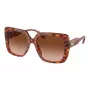 Michael Kors Moterų akiniai nuo saulės MK2183U35553B Tamsiai vėžlio atspalvio rudo gradiento 55/18/140 mm