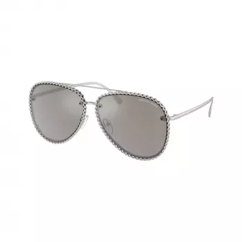 Michael Kors moteriški akiniai nuo saulės MK114718936G5 auksiniai drugelio formos 59/13/140 mm