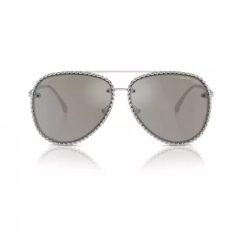 Michael Kors moteriški akiniai nuo saulės MK114718936G5 auksiniai drugelio formos 59/13/140 mm