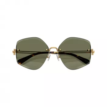 Tory Burch TY6111-334371 moteriški akiniai nuo saulės, tamsaus havano rėmelis, rudi gradientiniai lęšiai, 56/16/140 mm